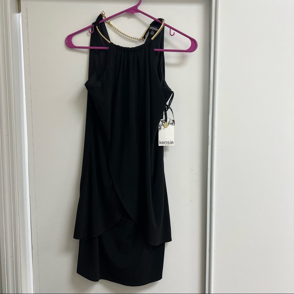 Kenzie Black Cocktail Dress